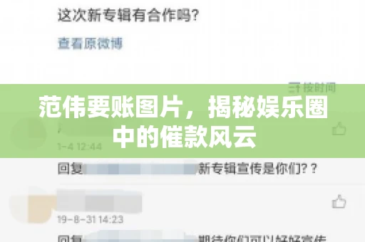 范伟要账图片，揭秘娱乐圈中的催款风云