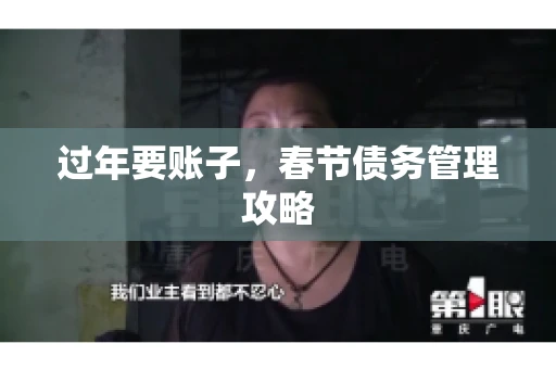 过年要账子，春节债务管理攻略