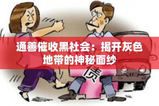 通善催收黑社会：揭开灰色地带的神秘面纱